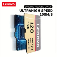Lenovo 2TB 1TB Memory Card 64GB 128GB 256GB 512GB High Speed Flash TF SD Card 256 128 64GB Small TF SD Flash MemoryCard