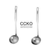 【CCKO】304不鏽鋼 火鍋湯勺 火鍋漏勺 撈勺 母匙 不鏽鋼餐具 湯勺 漏勺 火鍋勺