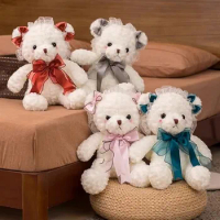 New Teddy Bear Doll Cute Lolita Bear Plush Toy Doll Children Hug Bear Girl Birthday Gift 30 Size
