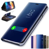For Realme 7 Pro Case Smart Mirror Flip Magnetic Cover For Oppo Realme 7Pro Realmi Realmy 7i 7 i Realme7 Stand Book Phone Coque