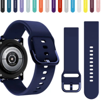 20mm/22mm Strap for Samsung Galaxy Watch Active 2 40mm 44mm 3 Gear Sport Wrist Bracelet Replacement Watchband 20mm 22 Watch Band