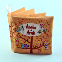 Buku Kain/Buku Bantal/Softbook: Angka Arab