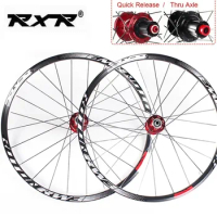 RXR 26/27.5inch Mountain Bike Wheelset 7-11 Speed Bicycle Wheels with CNC 2+5 Bearings Hub Aluminum Alloy Mtb Wheel Set