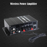 AK380 Digital Amplifier V5.0 HiFi FM Audio Amplifier For Karaoke Home Theater Sound System Subwoofer Speaker