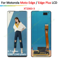 For Motorola Moto Edge+ Edge LCD Display Touch Panel Screen Digitizer For Moto Edge Plus LCD For Moto Edge XT2063-3 Display