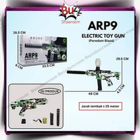 Mainan Tembakan Anak WGG ARP9 Assault Rifle Gel Blaster Watergel UMP Peredam Biasa