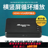 【台灣公司 可開發票】美利多MP20高清藍光硬盤U盤視頻播放器開機自動循環播廣告機家用