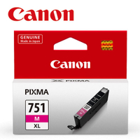 CANON CLI-751XL-M 原廠紅色高容量墨水匣