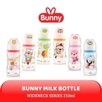Botol Susu Bayi Lusty Bunny Wide Neck Karakter lucu 125ml-250ml