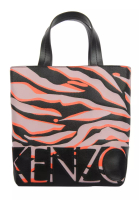 Kenzo Kenzo Tiger Print Mini Tote Bag in Pink,Black