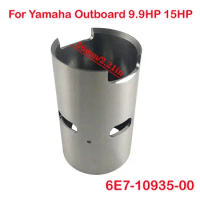 6E7-10935-00 Cylinder Liner Sleeve for Yamaha Outboard 9.9HP 15HP Parsun Hidea