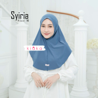 Kiaka - Hijab Bergo Zalika M Non pet Syiria Antem Bahan Jersey Kerudung instan Muslim