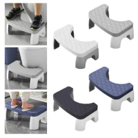 Constipation Relief Stool Ergonomic 7 Inch Toilet Stool Relieve Hemorrhoids Constipation Promote Healthy Movements for Adults