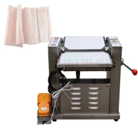 18M/Min Pork Skin Separator Peeler Processing Equipment Pig Meat Slicing Cutting Machine
