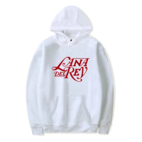 2025 New Logo Lana Del Rey Hoodie Long Sleeve Streetwear Men Women Hooded Sweatshirt Lana Del Rey Cl