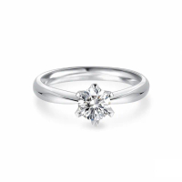 【蘇菲亞珠寶】GIA 50分 D/SI1 18K金 經典六爪 鑽石戒指