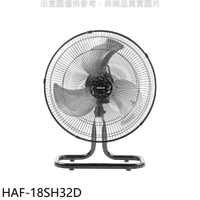 送樂點1%等同99折★禾聯【HAF-18SH32D】18吋桌扇工業扇電風扇