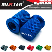 Motorcycle Accessories Tire Valve Air Port Stem Cover Cap Plug For YAMAHA XMAX125 X-MAX 250 X-MAX300 XMAX 400 All Year X-MAX 300