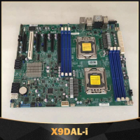 Server Motherboard LGA1356 DDR3 Xeon Processor E5-2400 v2 82574L Dual Port GbE LAN For Supermicro X9DAL-i