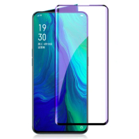 9H Full Cover Anti Blu-Ray Tempered Glass for OPPO Reno 2 Screen Protector for OPPO Reno 10X Zoom Purple Glass Protective Film