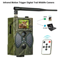 16MP 1080P Hunting Camera 2G MMS SMTP SMS Wireless Wildlife Trail Cameras HC300M Night Vision Surveillance Cellular Wild Cams