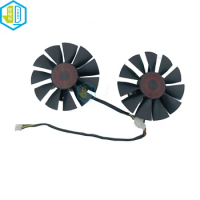 VGA Cooler Fan Graphics Cards Cooling Fans For ASUS STRIX GTX1060 GTX1050 GTX960 GTX950 GTX 1060 1050 960 950 R9 370 FD7010H12D