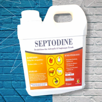 Desinfektan Kandang Ayam, domba kambing SEPTODINE 1 liter