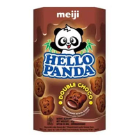Camilan Snack Hello Panda Chocolate Strawberry Double Choco Cookies Milk Vanilla Caramel Crunchy Lot