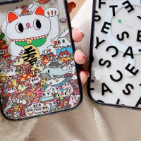 Fortune Cat MagSafe Phone Case Cover for IPhone 11 12 13 14 15 Pro Max Case for IPhone 15 Pro Max