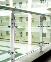 不銹鋼立柱玻璃樓梯扶手護欄PVC扶手陽臺欄桿鋁合金護欄