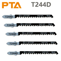 5pcs/set T244D T-Shank Jig Saw Blade for Fast Cutting Tools HCS High Carbon Steel Jig Saw Blade Set Home DIY Tool Accessories