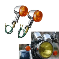Motorcycle Front Blinker Turn Light Turning Signal Lamp Light 1Pair For Honda CB400SS CL400
