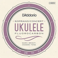 D'Addario EJ99SC Pro-Arte Carbon Ukulele Strings, Soprano / Concert
