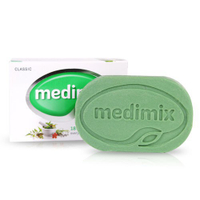 MEDIMIX 美秘使 升級白鑽版 印度美肌皂-深綠(125g) [大買家]
