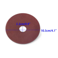 Sharpener Grinding Wheel Disc Chainsaw Non-woven For 325 Pitch 3/8" High quality Grinding Wheel Disc 105mm x 22mm