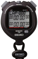 Stopwatch Seiko S23601P1 / S23601P Digital 100 Lap Memory Original - Stop Watch Seiko Original