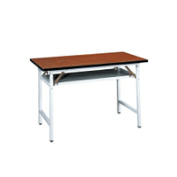 【YUDA】JHT1260 直角木紋面 W120*60 會議桌/折合桌/摺疊桌
