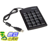 [106美國直購] Targus PAUK10U Ultra Mini USB Keypad, Black