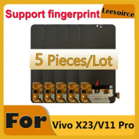 5 PCS OLED LCD For Vivo V11 Pro 1804 V11Pro Display Touch Screen Digitizer Replacement Assembly Repair Part For Vivo X23 V1809A
