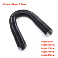 42/60/75mm Air Heater Ducting Air Vent Outlet Pipe Exhaust Hose Line Parking Heater for Diesel Webasto Dometic Planer Combustion