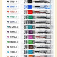 1pc Pentel ENERGEL Gel Pen Refill 0.5mm Colour Ink LRN5 High Quality Quick Drying Ink Applicable To BLN105/BLN75