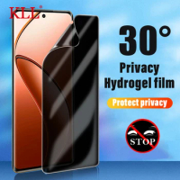 3D Curved Anti-spy Hydrogel Film for Realme 12 Pro Plus Privacy Screen Protector for Realme GT5 11 10 Pro Plus Film no glass