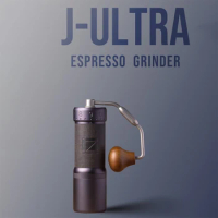 1zpresso J Ultra Manual Coffee Grinder 48mm Burrs Espresso Grinder unique external adjustment 8-micron movement per click