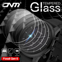 1-3 Pcs Tempered Glass Clear Screen Protector For Fossil Gen 6 5 44mm Smart Watch 9H Protection Film Cover ​Accessories