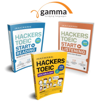 Sách - Combo Hackers TOEIC : VOCABULARY + START READING + START LISTENING - AlphaBooks