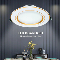 Recessed 5W 9W 12W 15W 18W Indoor Lighting Round Home Led Downlight Ceiling Lamp Spot Light Led Pane