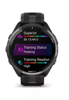 GARMIN Garmin Forerunner 965 Black Silicone Strap Men Smartwatch GM-010-02809-80