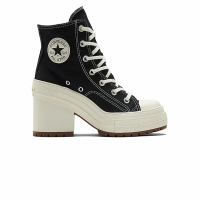 【CONVERSE】Chuck 70 De Luxe Heel 男鞋 女鞋 黑色 增高 厚底 帆布鞋 休閒鞋 A05347C