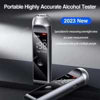Automatic Alcohol Tester Breath Alcohol Tester Rechargeable Alcohol Breathalyzer Tools Test