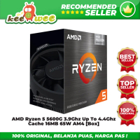 Processor AMD Ryzen 5 5600G 3.9Ghz Up To 4.4Ghz Cache 16MB 65W AM4
